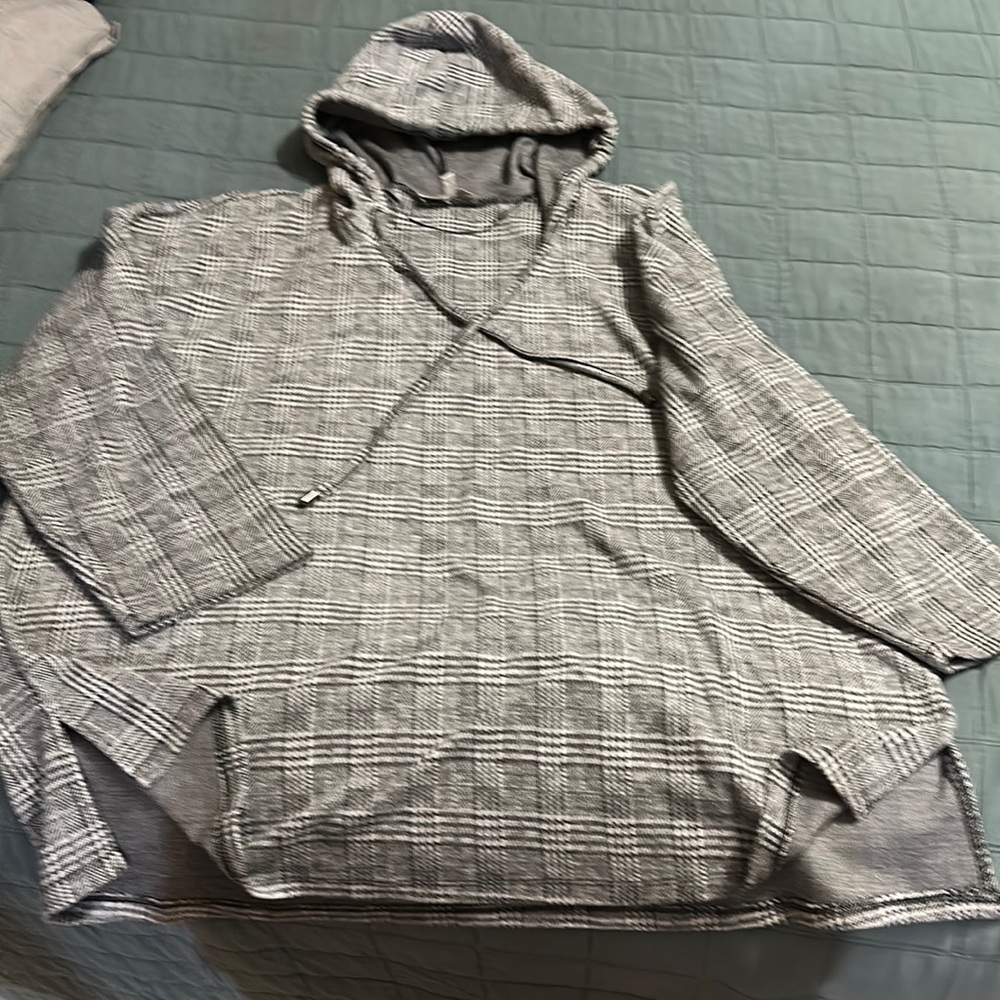 Houndstooth hoodie